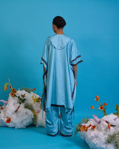 Kurta yoke - cords kaftan set